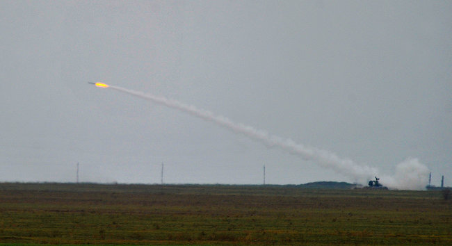 Испытания зенитно-ракетных комплексов провели украинские военные на полигоне «Ягорлык», фото-3