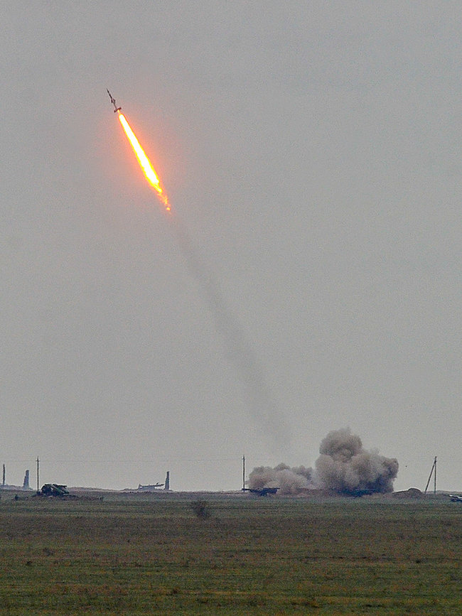 Испытания зенитно-ракетных комплексов провели украинские военные на полигоне «Ягорлык», фото-10