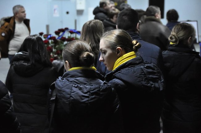 В аэропорту «Борисполь» прошла церемония прощания с погибшими в авиакатастрофе, фото-2