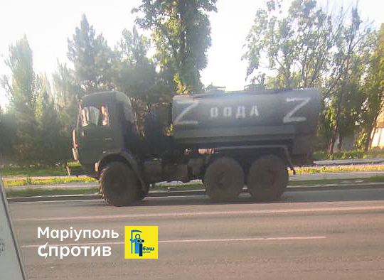 Схема движения военной техники