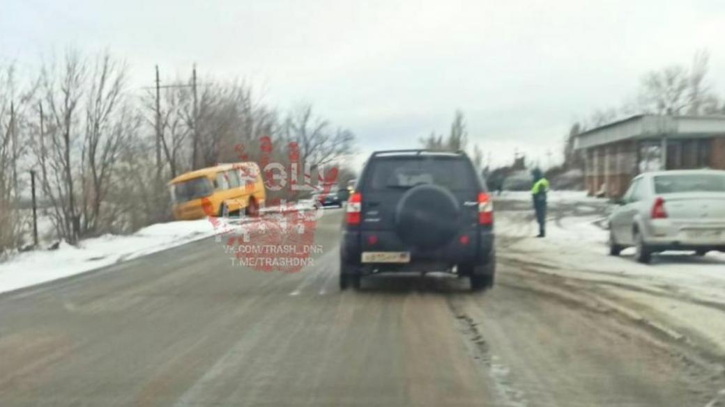 Аурус попал в аварию