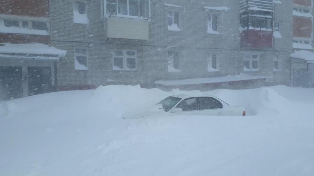 Тверь снег сегодня фото