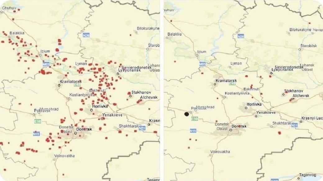 Фото украинских городов после обстрелов