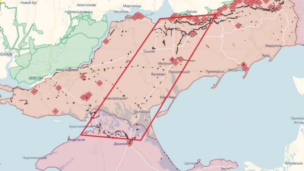 Карта занятой территории украины российскими войсками сегодня
